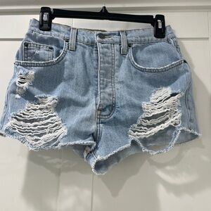Carmar Jeans Shorts Size 27
